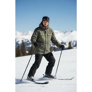 Columbia Convert Jacket Mens XXL Olive BASE TRX Waterproof Ski Snowboard Snow